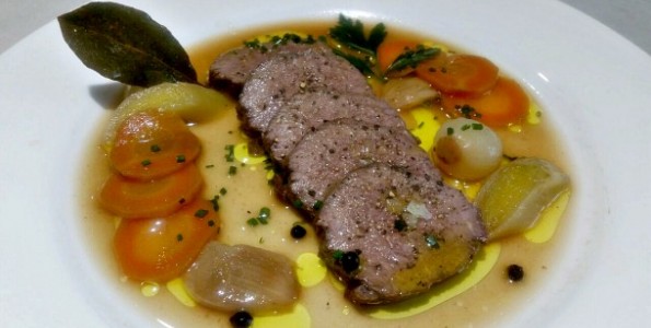 Lomo de corzo escabechado
