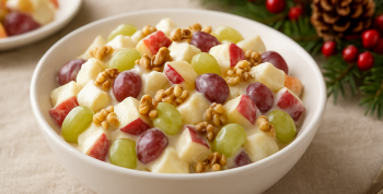Ensalada de Manzana Navideña: frescura y tradición en las fiestas